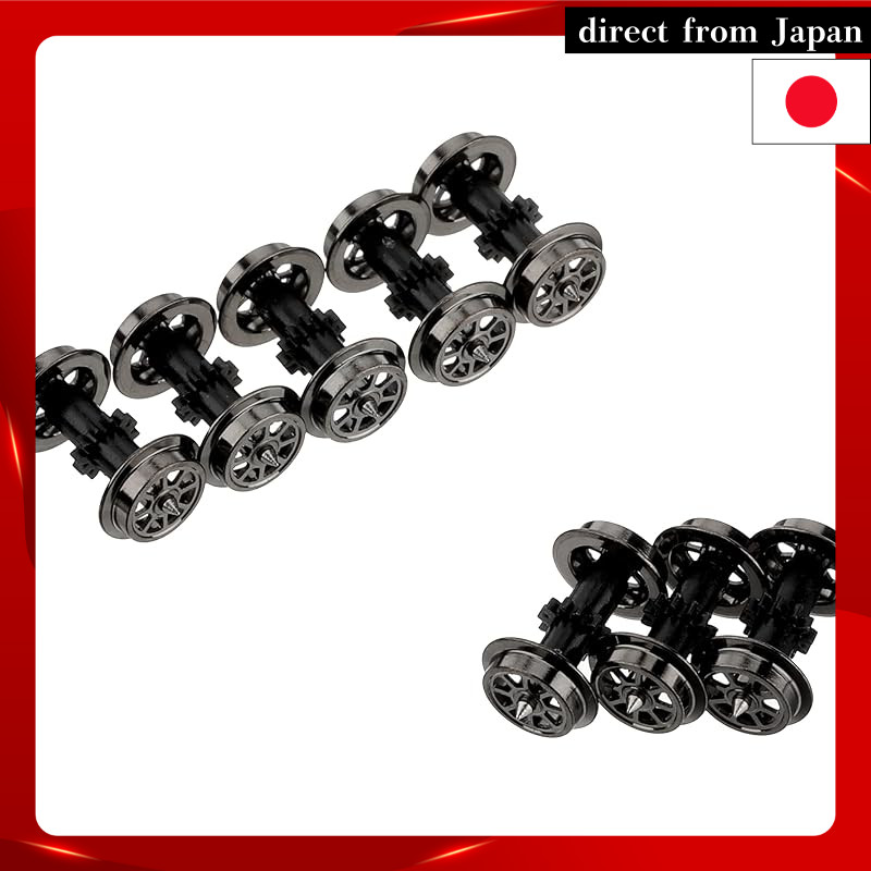 KATO N Gauge Old Type Electric Train Spoke Wheels for M, 8 pieces, 11-608, Model Railroad Accessorie