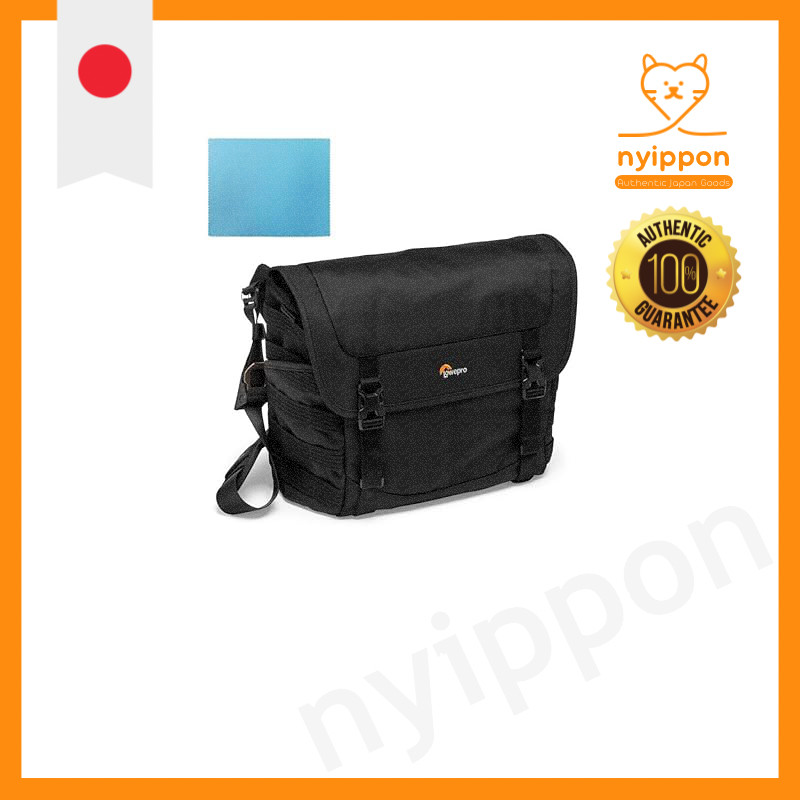 [Lowepro] ProTactic Camera Bag with Cleaning Cloth - Available in Sizes S, M, L, O, XO - Black