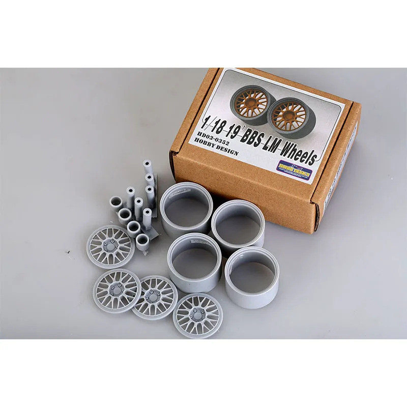 Hobby Design HD03-0352 รุ่นรถ 1/18 19 BBS LM ล้อ Hobbyist ของขวัญ Hand Made Arts สําหรับผู้ใหญ่มืออา