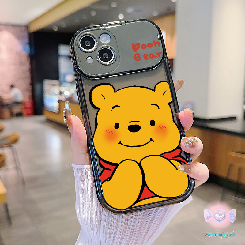 จัดส่งในพื้นที่ เคสกระจกแต่งหน้า น่ารัก การ์ตูนอนิเมชั่น หมีตัวน้อย ForIPhone 16 15 14 13 12 11 7 8plus Pro Promax XR XS ราคา ถูกที่สุด ดีลบีเคเค แกลเลอรีภาพที่ 7