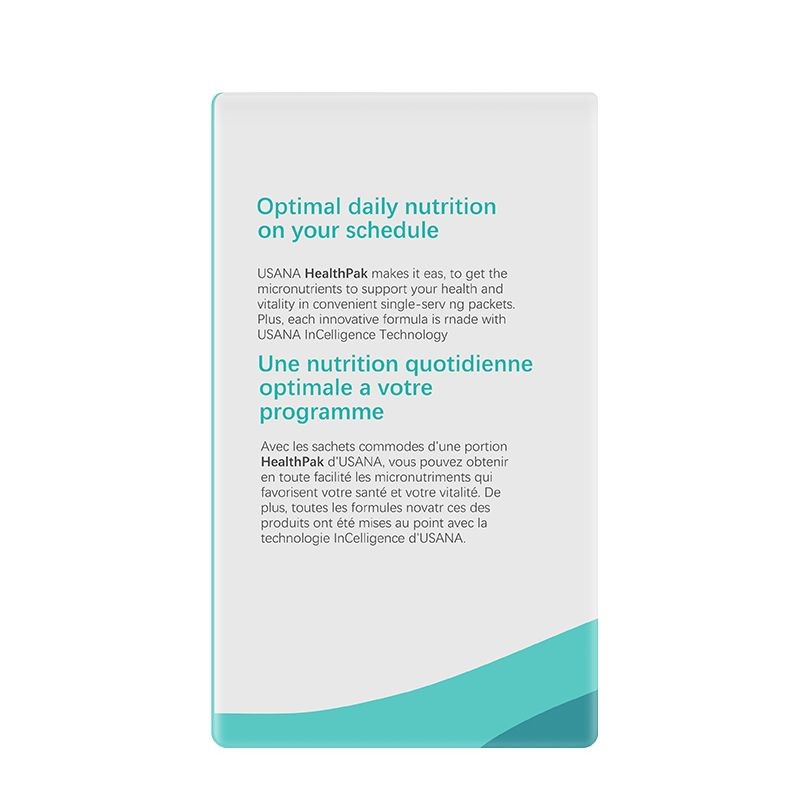 นําเข้า Canadian USA USANA/USANA Health Pack Health 100 อาหารเสริมโภชนาการ สารอาหารแคลเซียม เวอร์ชั่