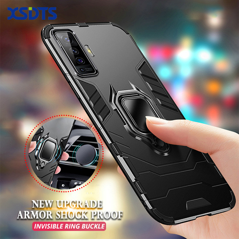 เคส VIVO X50 X50 PRO X60 X60 PRO X70 PRO RUGGED ARMOR ROBOT STANDING IRING