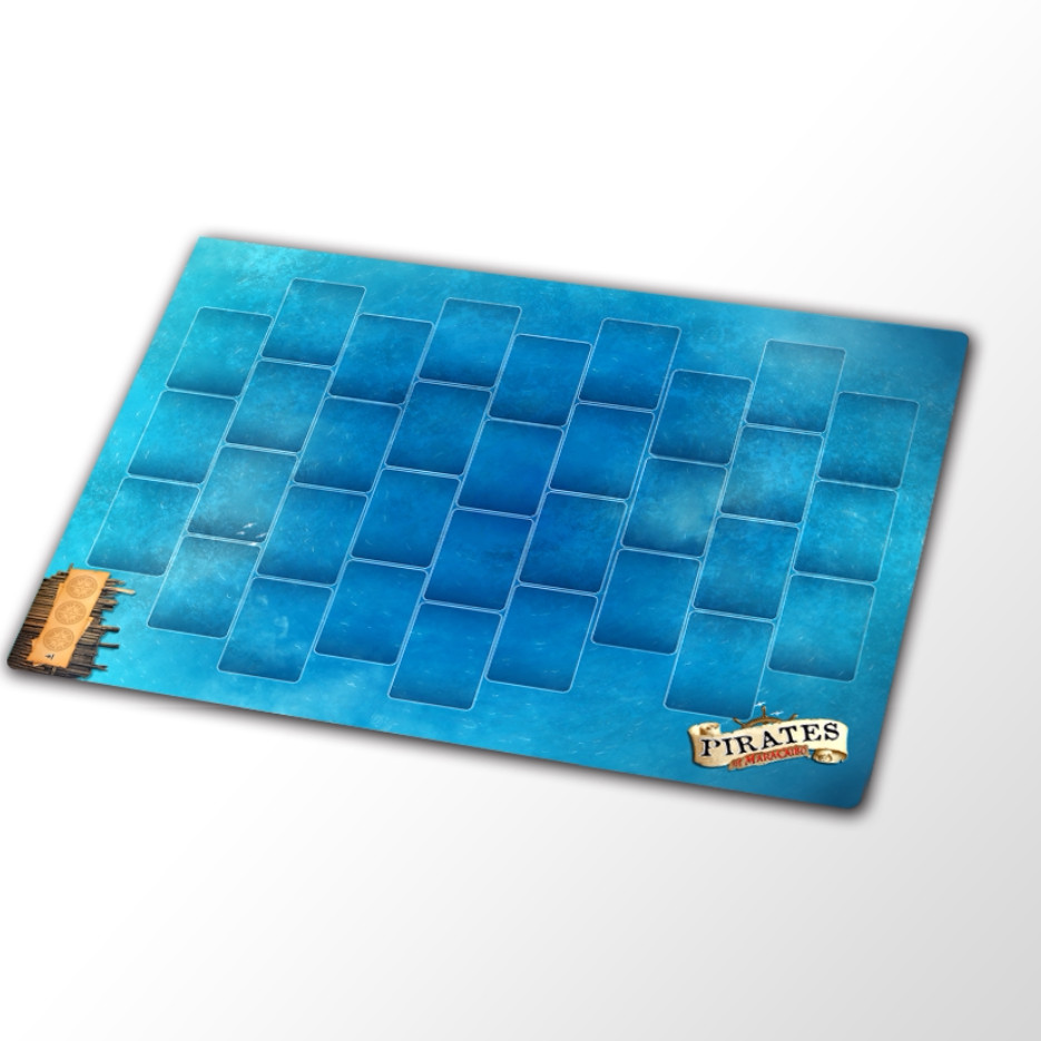 อุปกรณ์เสริมเกมกระดาน PIRATES OF MARACAIBO แผ่นรองโต๊ะ แผ่นรองการ์ด playmat