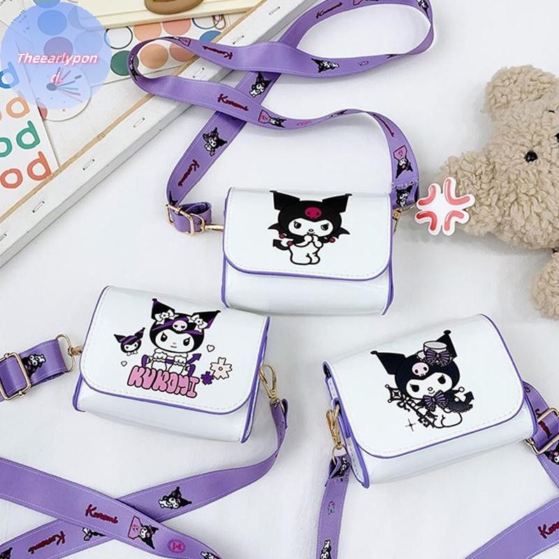 EARLYPTOND กระเป๋าสะพายเด็กน่ารักแฟชั่นกระเป๋า Crossbody Girly กระเป๋าเก็บอุปกรณ์เสริมเด็กของขวัญ TH