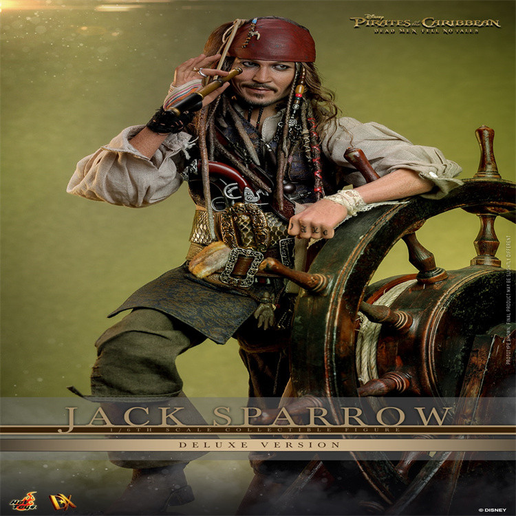 [Collection Boutique] HT hottoys 1/6 < Pirates of the Caribbean 5: Death ไม่มีการรับรอง > Captain Ja