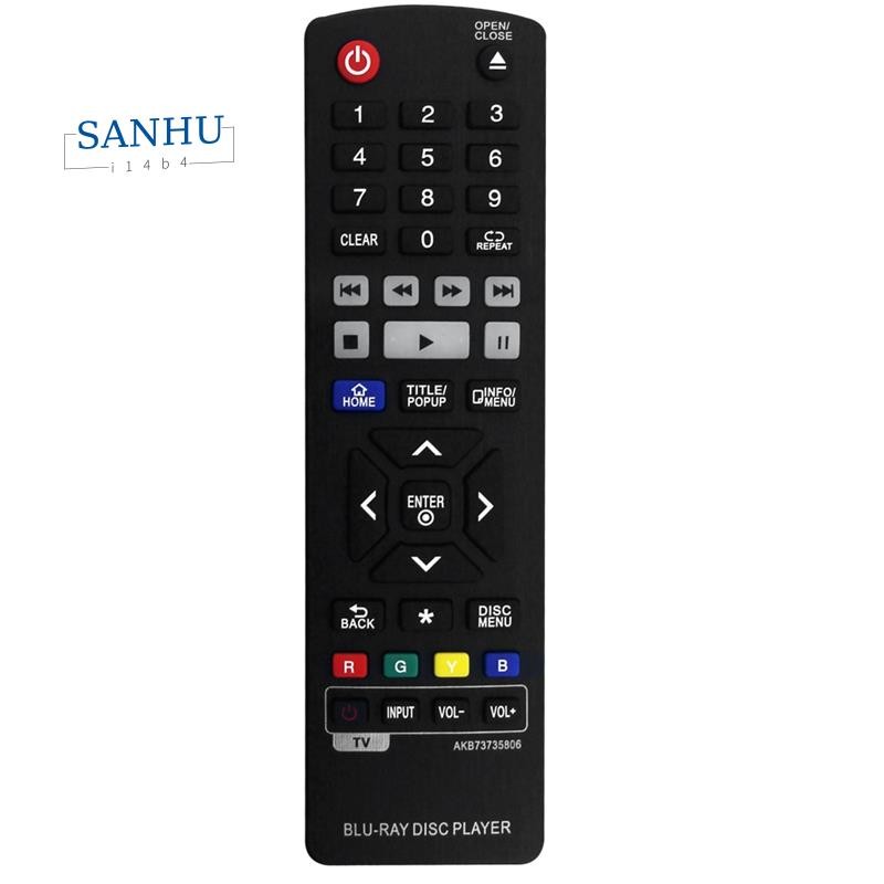 เปลี่ยน AKB73735806 รีโมทสําหรับเครื่องเล่น Blu-Ray UBK90 BP330 BP430 BP430N BP530 BP540 BPM54 BP735