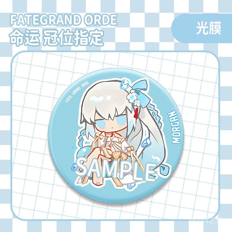 Hot Selling Selection ขายดี Badge FGO fate Destiny Crown Peripheral Morgan Shuifei Oda Nobunaga Tama