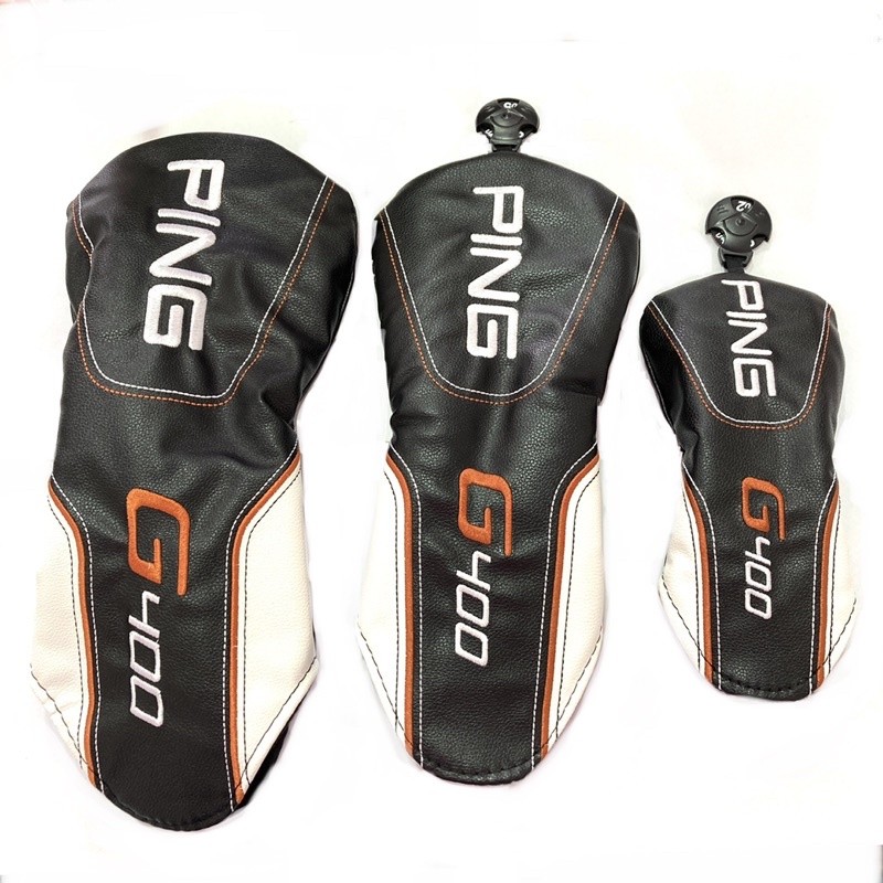 ฝาครอบหัวไม้กอล์ฟ Ping G Series (G400, G10, G15, G20) สำหรับ Driver, Wood 3, Wood 5, Hybrid, และ Uti