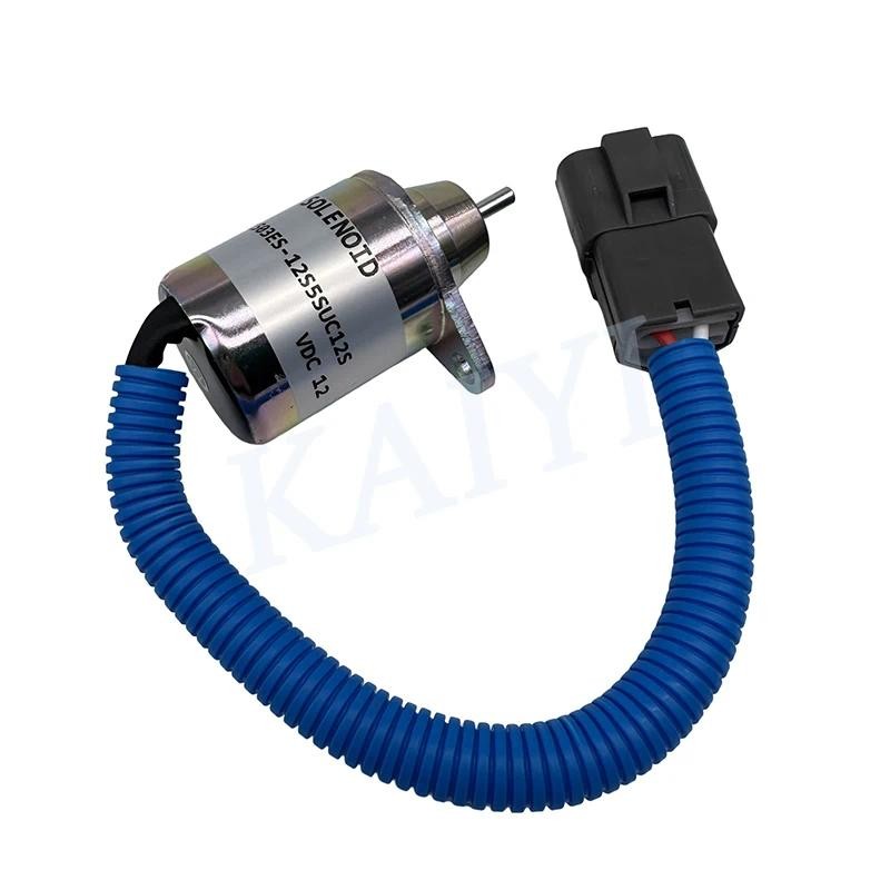 เครื่องยนต์ดีเซลหยุดโซลินอยด์ 1503ES-12S5SC5S/SA-4562-T/SA-4920/119653-7950 สําหรับรถขุด 4TNV94L/4TN