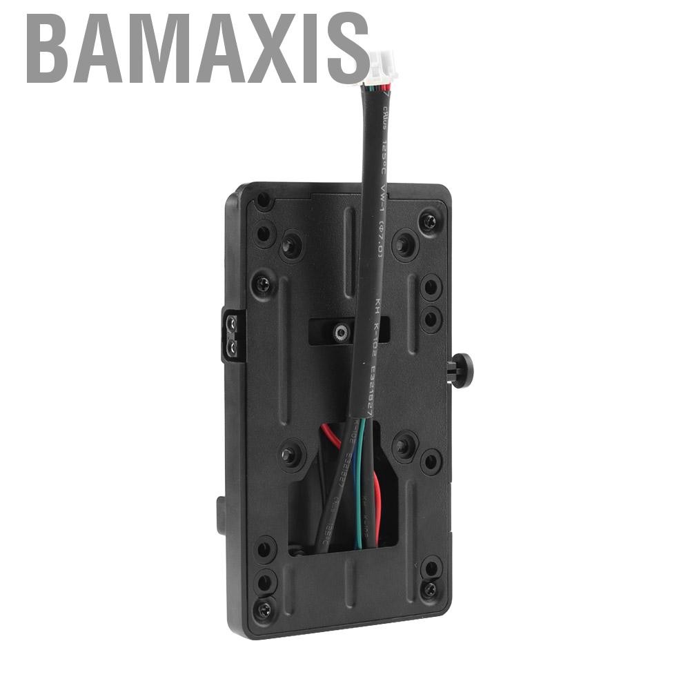 Bamaxis BAMAXIS-TH Andoer BMD URSA ซีรี่ส์ V-Mount V-Lock แผ่นแบตเตอรี่แผ่นอะแดปเตอร์ 11V-16.8V อินพ