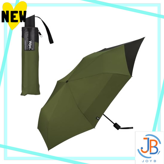 Direct From Japan Wpc. [Backpack does not get wet] Folding umbrella BACK PROTECT FOLDING Navy x Camel Rain Umbrella Sunny Rain 55cm Large Men Men Men Backpack Back Long Commuter School Fashionable Umbrella Bag Pocket UX004-930-002