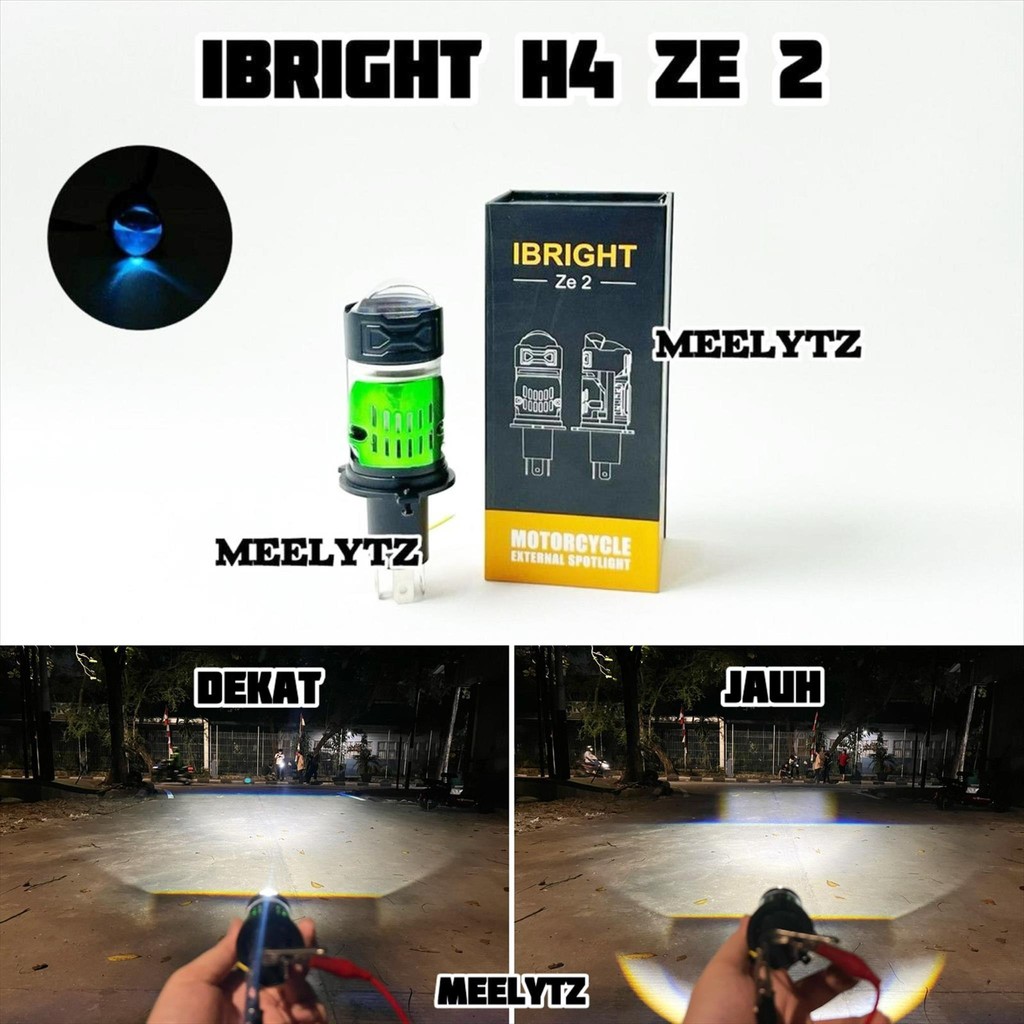 IBRIGHT ZE 2 - H4 ไฟหน้า Led