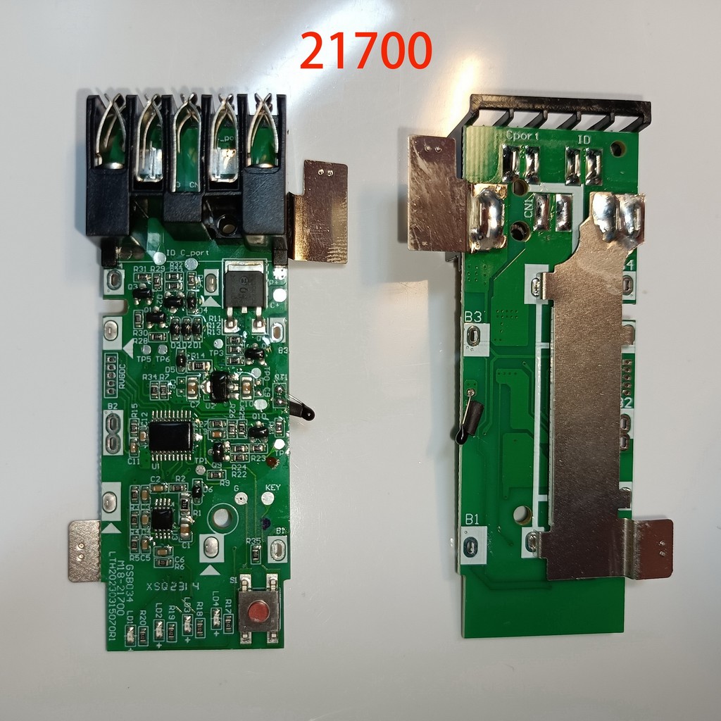 เปลี่ยน MIL MIL M18 18V แบตเตอรี่เครื่องมือ 5 เซลล์ 10 เซลล์ 21700 บอร์ดป้องกัน 10.0 AH 8.0 AH