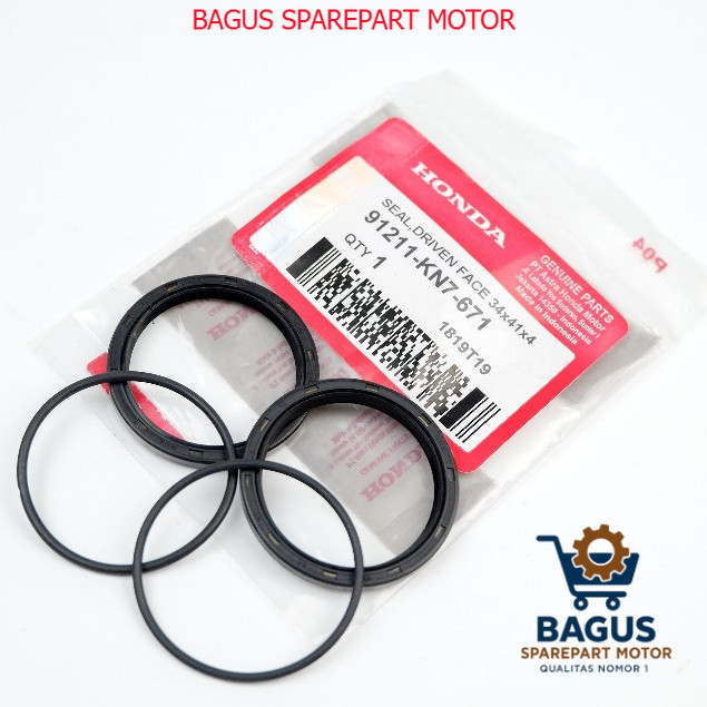 Cvt Seal Honda Beat Fi Esp - Vario 110 - Vario 125 34x41x4 91211-KN7-671 ชิ้นส่วนมอเตอร์
