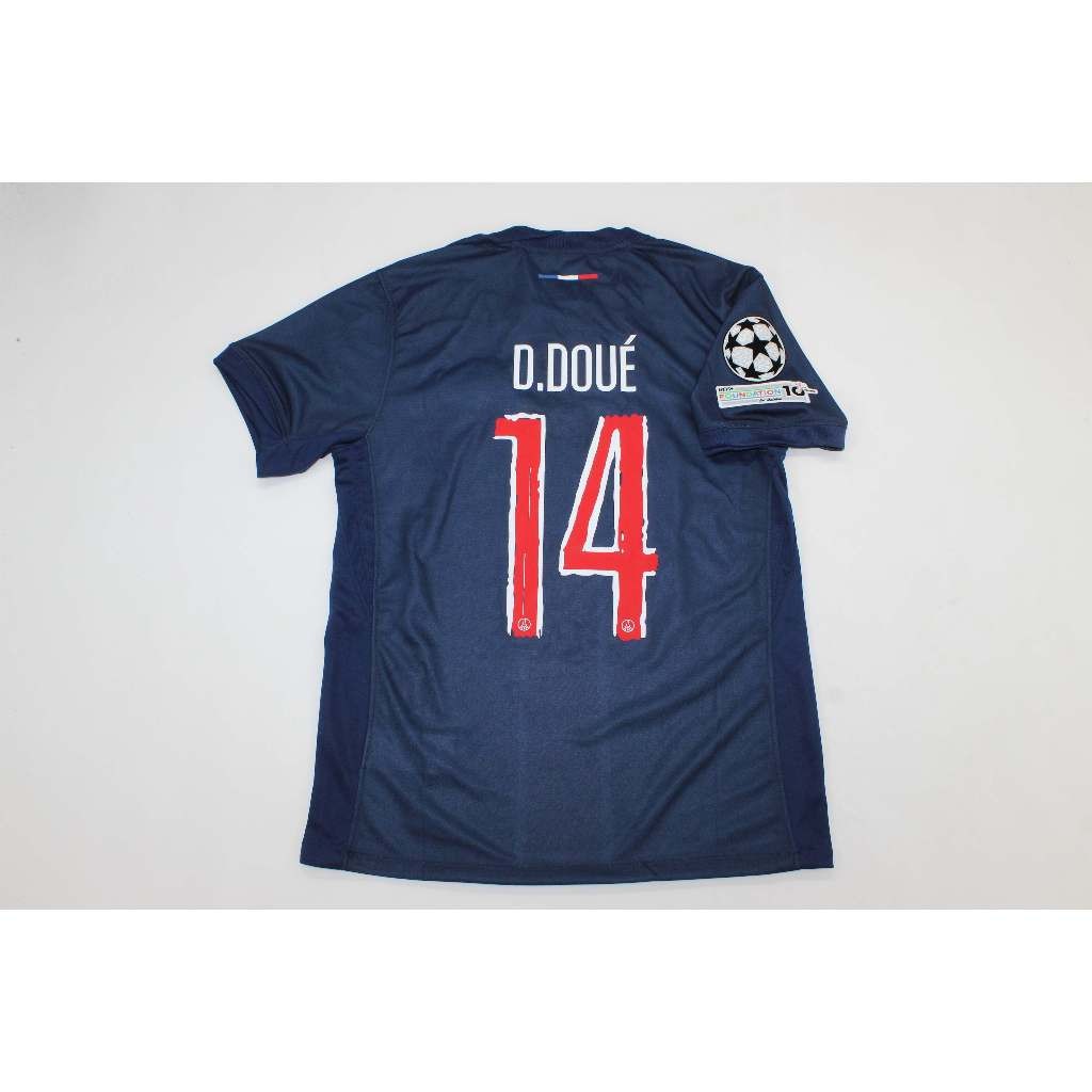 PSG 2025 UCL Final Champions Fan Version Soccer Jersey Football