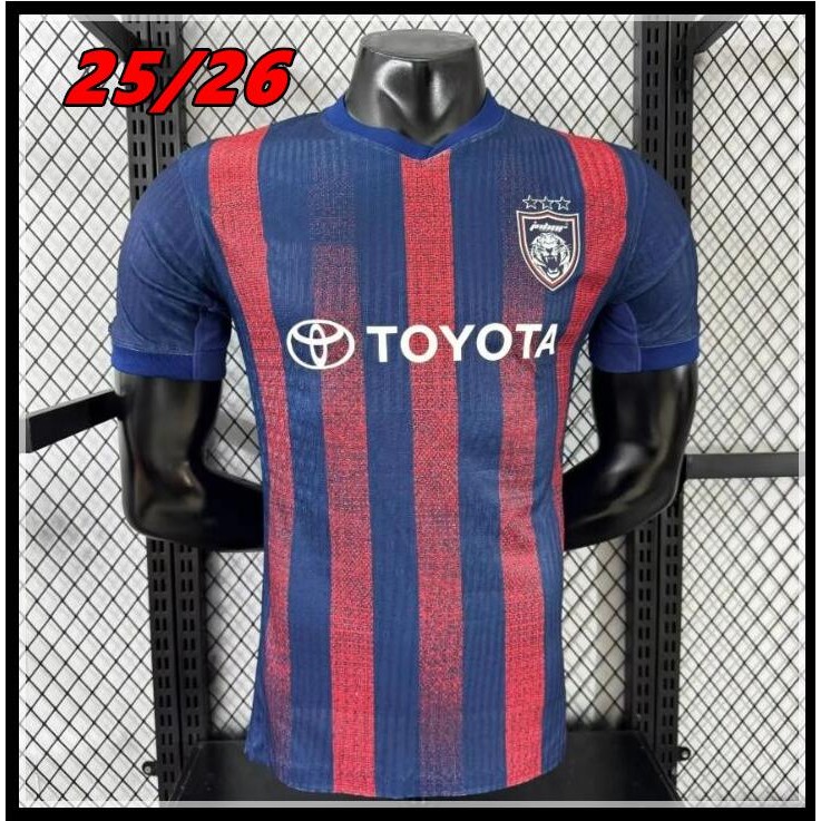 เสื้อฟุตบอล Johor Darul Ta'zim FC ฤดูกาล 2025/26 สำหรับผู้ชาย