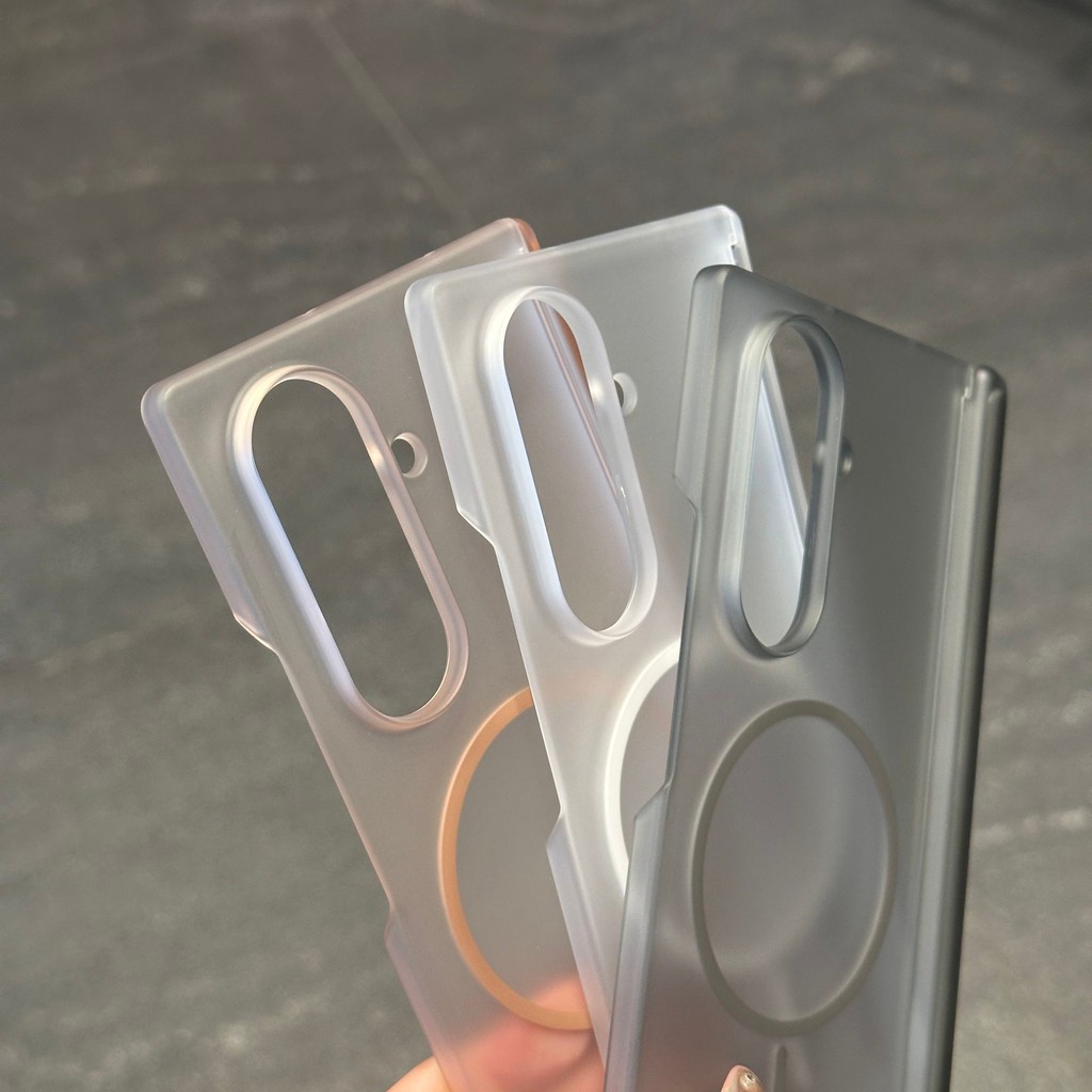 เหมาะสําหรับ Samsung zfold7 เคสโทรศัพท์ Central Axis Protection zfold7 Frosted Cooling galaxy หน้าจอ