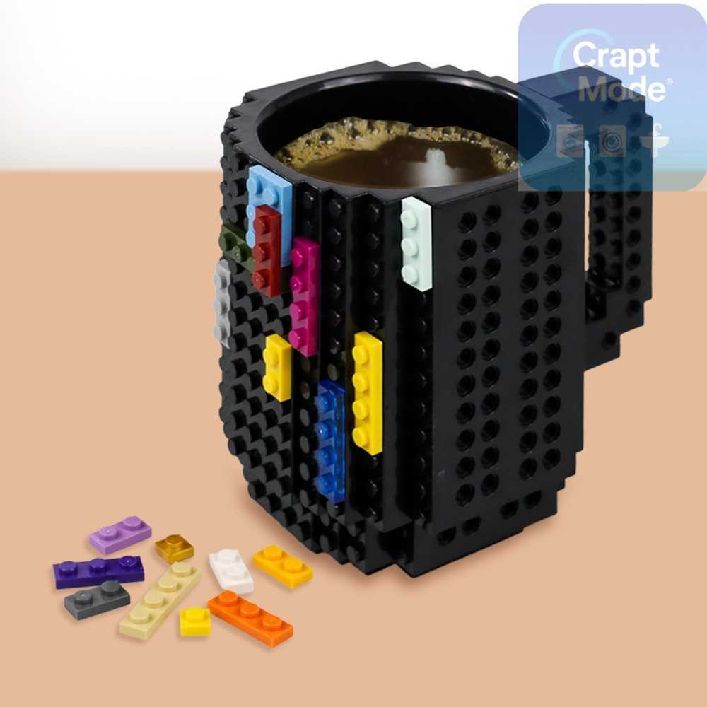 VKTECH LEGO Build-On Brick Toy Mug 350ml - 936SN