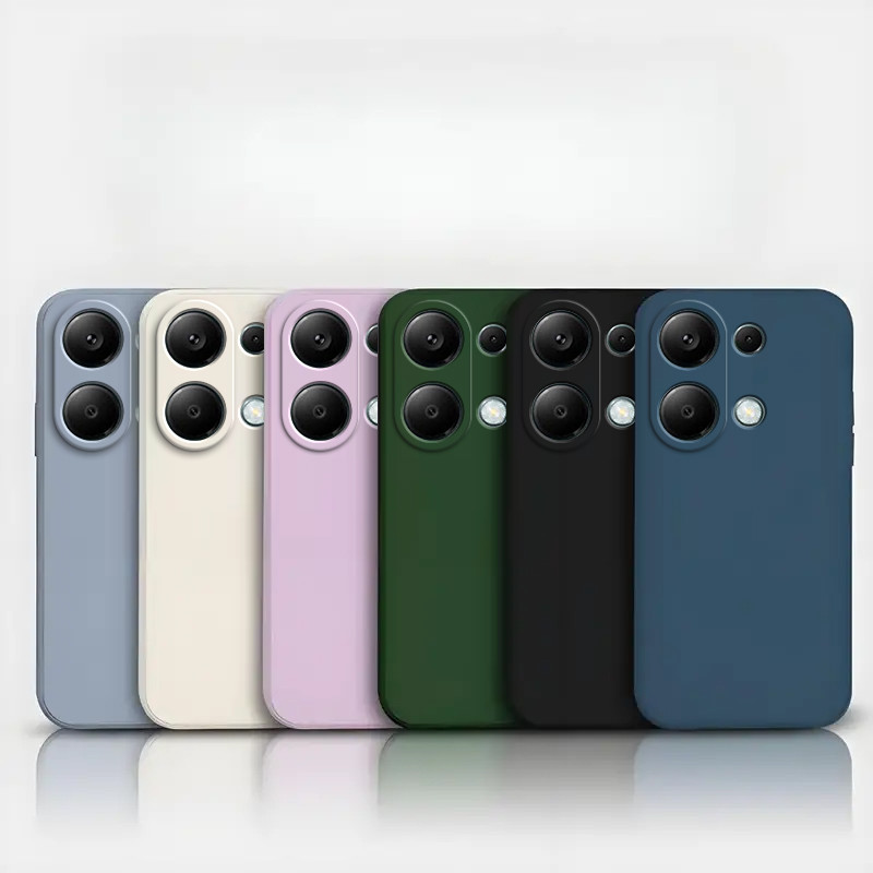 Redmi Note13 Pro 4G เคสโทรศัพท์ซิลิโคนสีทึบ YT
