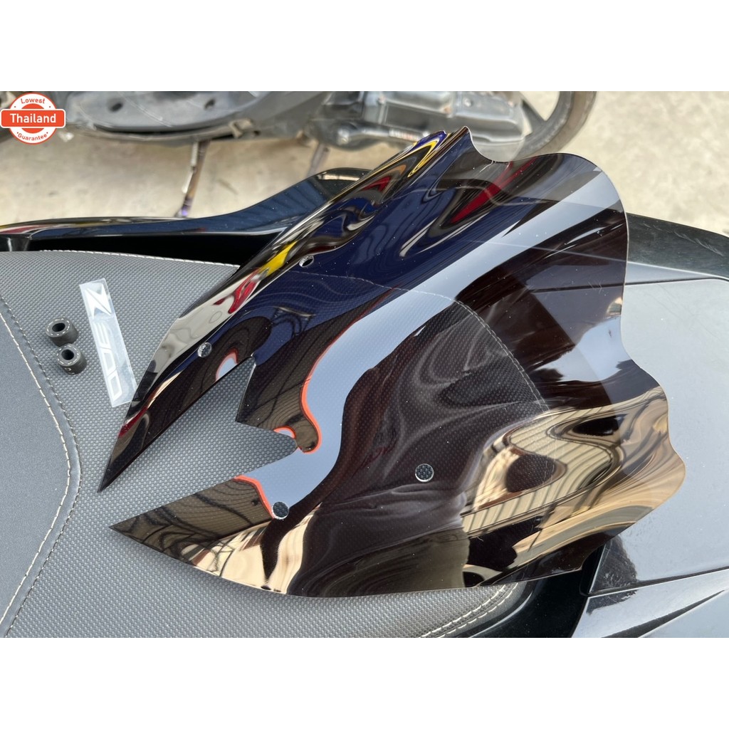 ชิว Z 300 ทรงโหนก งานอะคิลิกแท้แถมสติ๊กเกอร์ F