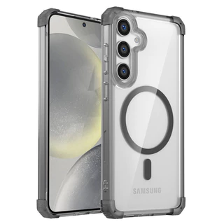 สําหรับ Samsung Galaxy S26 S25 S24 S23 S22 S21 หมายเหตุ 20 Plus Ultra S23 S24FE เคสโทรศัพท์,โปร่งใส Absorption กันชน Anti-สีเหลืองฝาครอบ