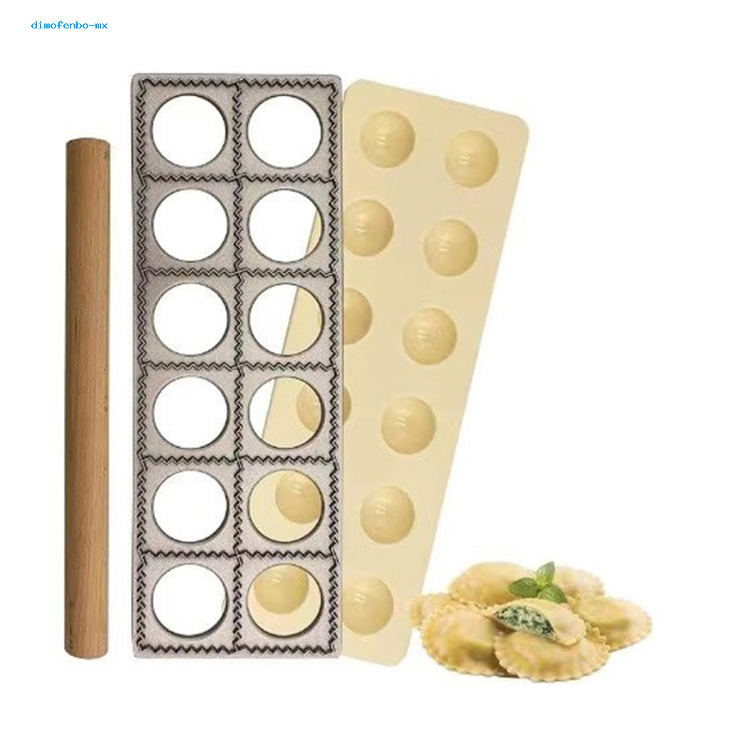 Dimm Dumpling Maker Tortellini แม่พิมพ์พาสต้าชุดเครื่องมือสําหรับเกี๊ยว Ravioli และ Pierogi Professi