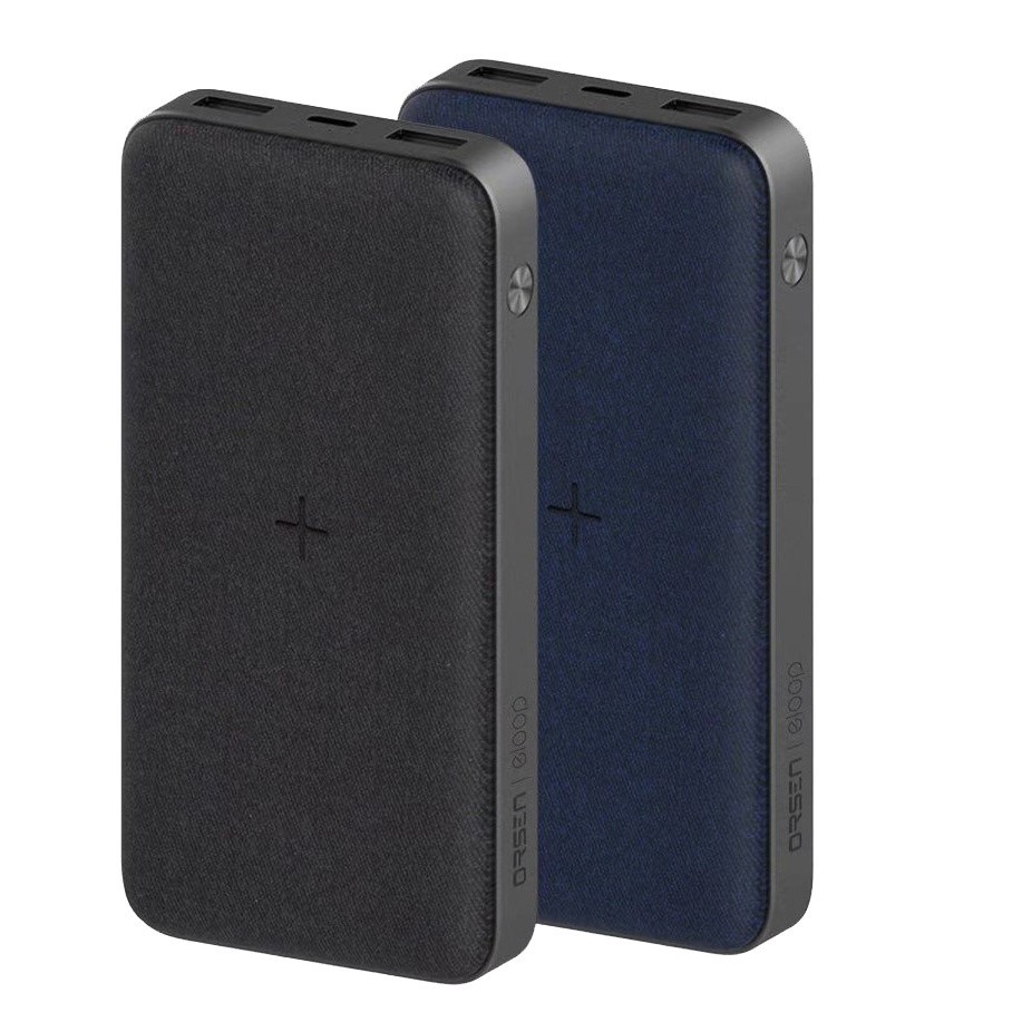 ที่ชาร์จแบตพกพา [492บ. พิเศษ] Orsen by Eloop EW40 20000mAh EW35 10000mAh แบตสำรองไร้สาย PD Wireless 