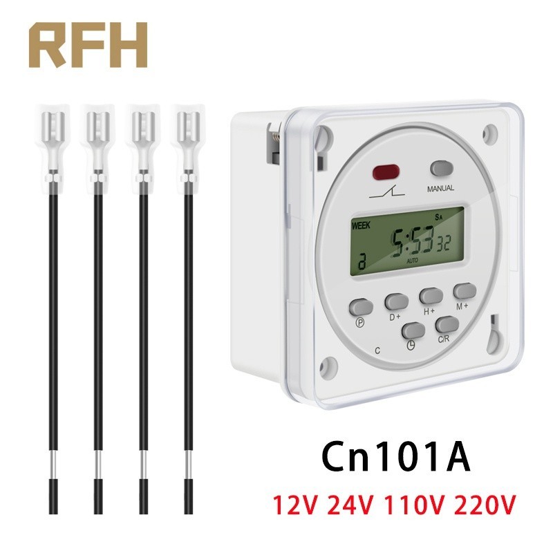 ✻CN101A LCD Time Switch 12V 24V 110V 220V Time Relay Street Lamp Lillboard Power Supply Timer