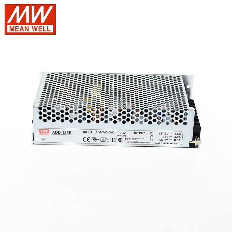 ⁑MEAN WELL ADD-155B 150W Switching Power Supply 27.6V 5V 27.1V DC 4.5A 3A 0.5A Battery Charger UPS F