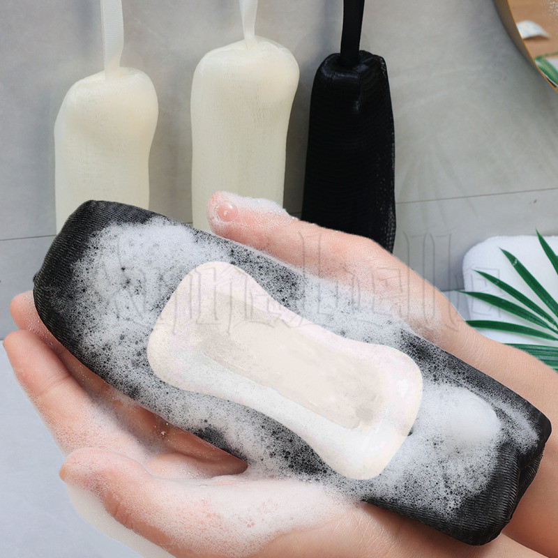 ถุงสบู่ฟองหนา4ชั้น-ตาข่ายโฟมแชมพู-คู่มือร่างกายล้างถุงตาข่ายอาบน้ํา-ตาข่ายพัฟสบู่- วิชาพลศึกษา ทําความสะอาดผิวหน้าพัฟสุทธิ-ถุงตาข่ายหูรูด-ตาข่ายฟอง HotHot