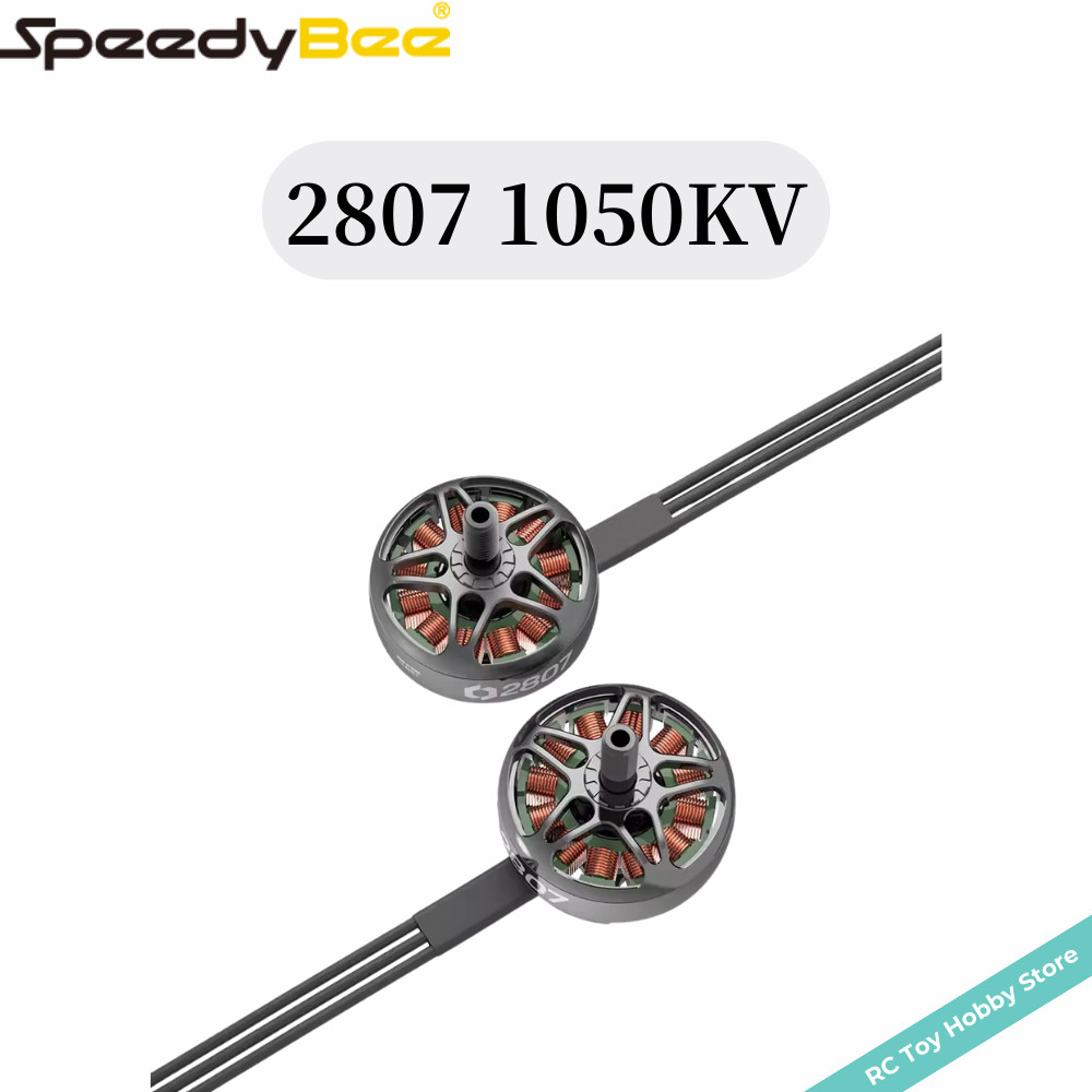 Speedybee 2807 มอเตอร์ไร้แปรง 1050KV 6S LIPO สําหรับ Mario พับ 8 DC FPV ยาวช่วง Drones DIY อะไหล่