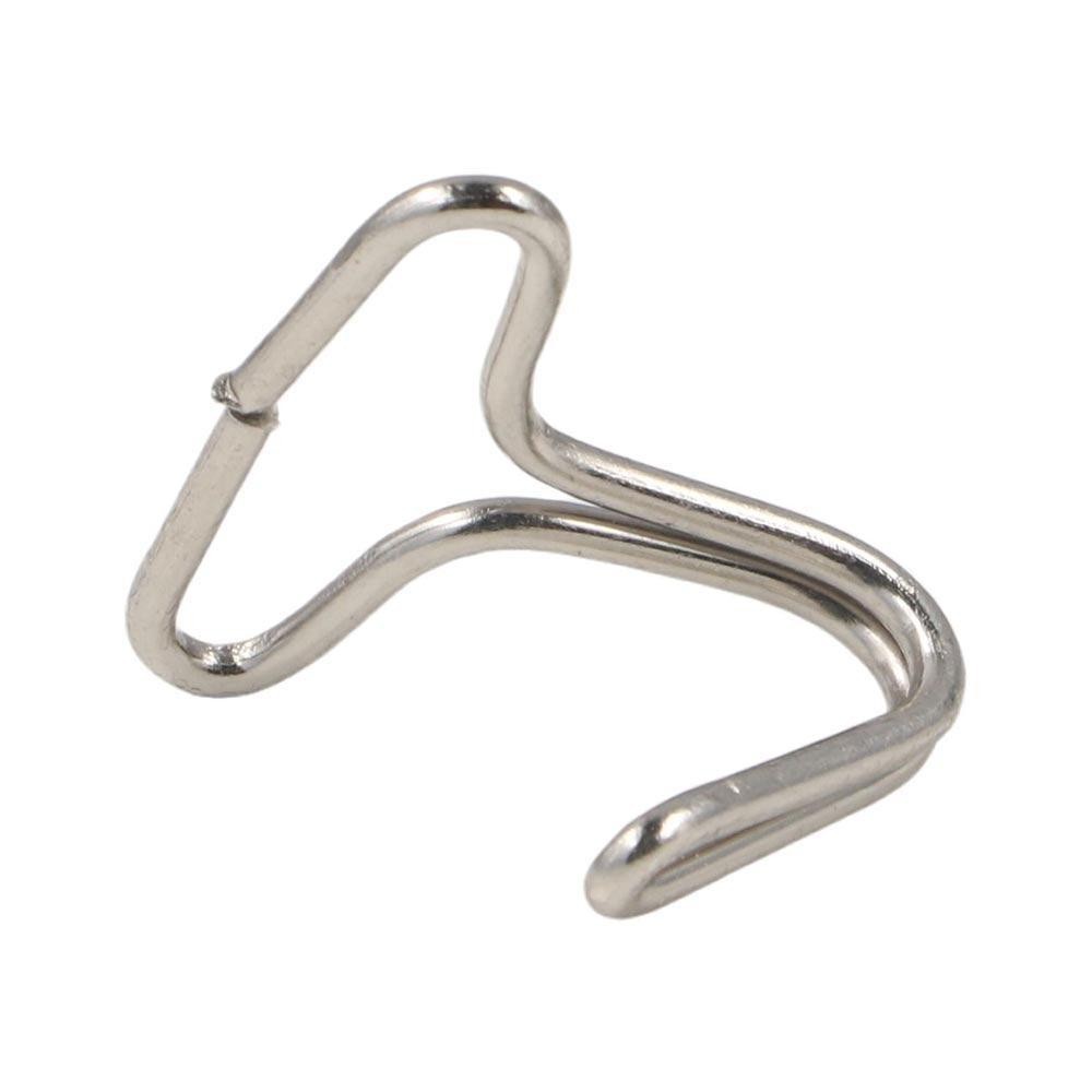 Novabyte S ตะขอสามเหลี่ยมสายรัดรถที่นั่ง Accessorie ม่านอาบน้ําโลหะ Fastener เบาะรองนั่งรถยนต์แขวนหัวเข็มขัด