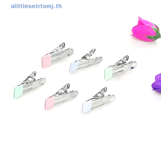 Alittlese 10 ชิ้นสแตนเลสเสื้อผ้า Peg ในครัวเรือนอเนกประสงค์คลิปปิดผนึก Windproof Non Slip Trace Fixed Clamp Airing ที่หนีบผ้า TH