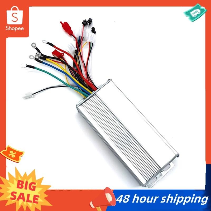 พร้อมสต็อก 48V 60V 64V 800W อลูมิเนียม Hub Motor Controller 15Mos MAX 35A สําหรับจักรยานไฟฟ้า E-Scooter รถจักรยานยนต์ Bldc มอเตอร์ Controller