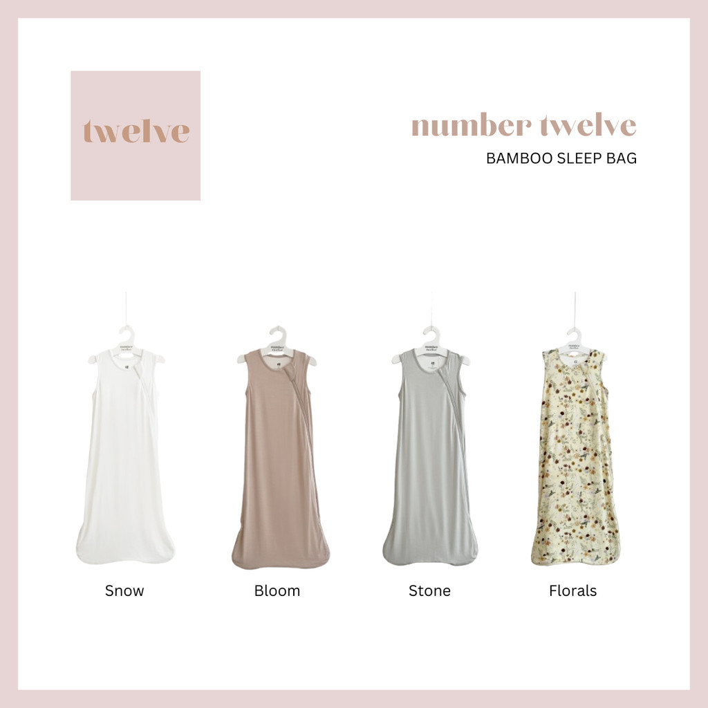 NUMBER TWELVE l Bamboo Sleep Bag 0.5TOG & 1.0TOG l Children sleeping bag