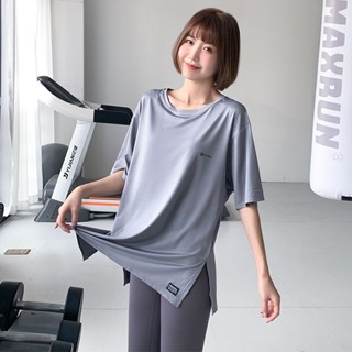 เสื้อกีฬาบิ๊กไซส์ Women แขนสั้น ผ้าแห้งเร็ว ระบายอากาศดี ใส่…