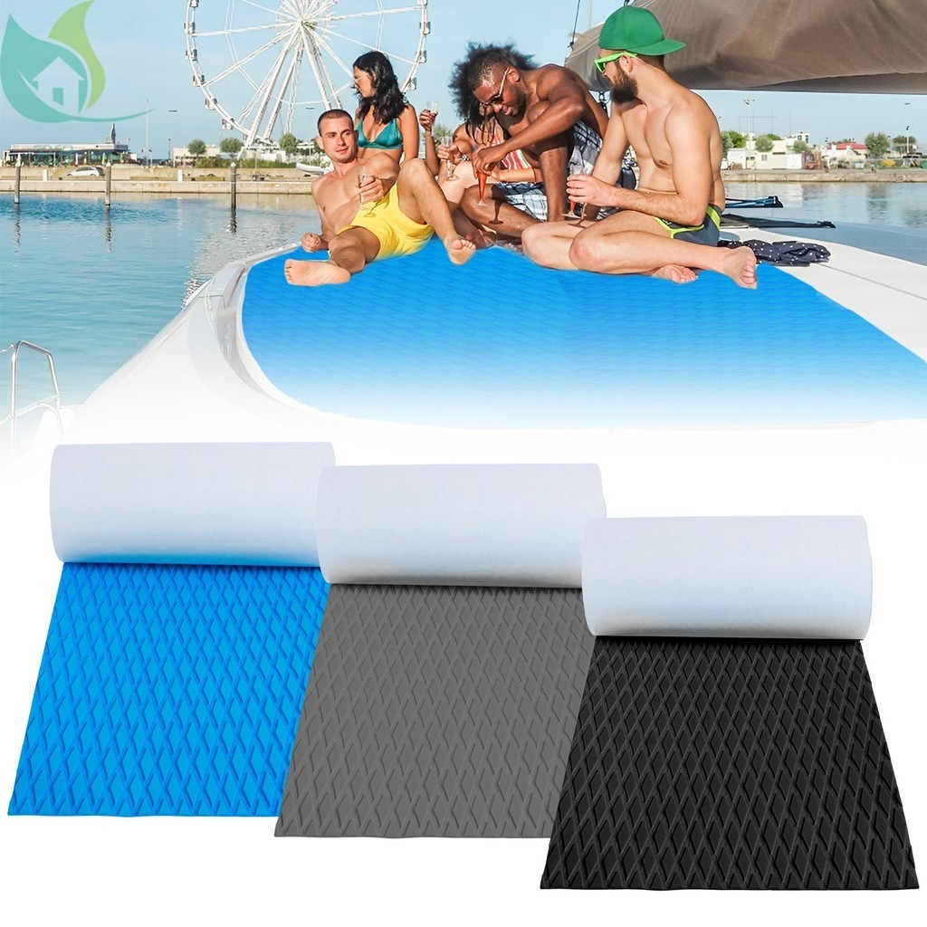 เรือแผ่นปูพื้นevaโฟมเรือแผ่นดาดฟ้าลื่นพรมเรือmarineเรือselfกาว1200x300x5มม. SHOPQJC7386