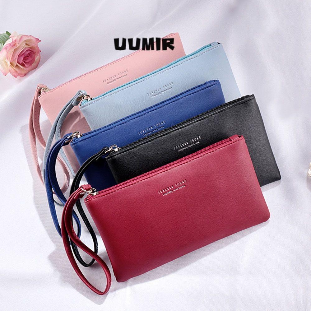 UUMIR กระเป๋าสตางค์ผู้หญิงกระเป๋าเงินกระเป๋าซิป