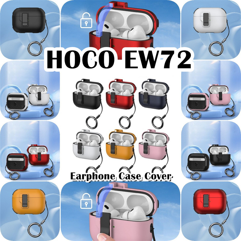 ขายร้อนสําหรับ Hoco EW72 Case Color Series Minimalist Soft Silicone Headphone Case Casing Cover