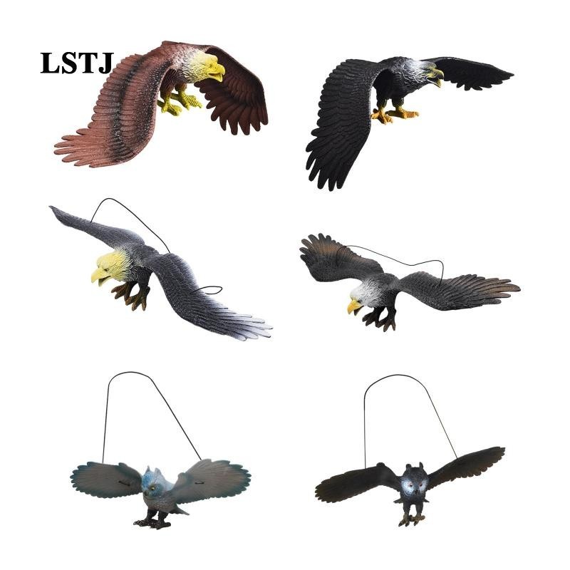[Lstjj] โมเดลนกอินทรีจําลองพื้นผิวที่สมจริงฉากการศึกษา Prop ตุ๊กตานกอินทรี