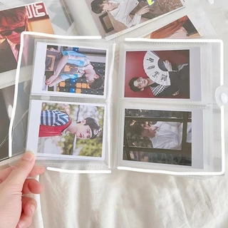 ยัน1 1ชิ้นผู้ถือบัตรรูปภาพ,โปร่งใส80/160สล็อตอัลบั้มภาพ,3/4/5/5/6/7นิ้วรวบรวมหนังสือพีวีซีภาพผู้ถือไอดอลดาว