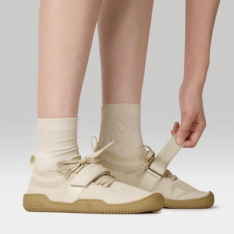 Deadlift Barefoot Shoes Flat Anti-Slip Indoor Breathable Sports รองเท้าวิ่งแบบบูรณาการน้ําหนักเบา