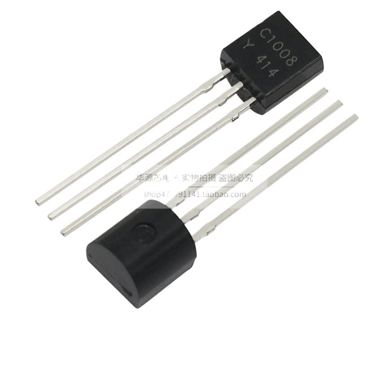 50 ชิ้น/ล็อต C1008 In-Line Triode TO-92 2SC1008-Y NPN ทรานซิสเตอร์ 80V/0.7A