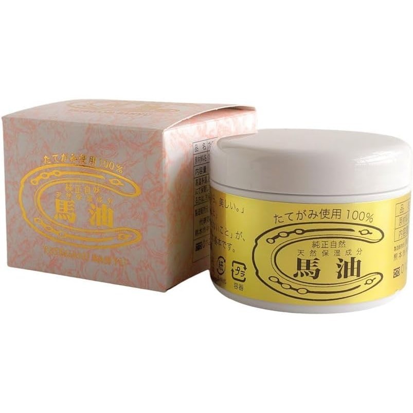 [Direct from JAPAN]Koyama Shoten Kumamoto Horse oil cream made from 100% horse oil mane 70g Made in