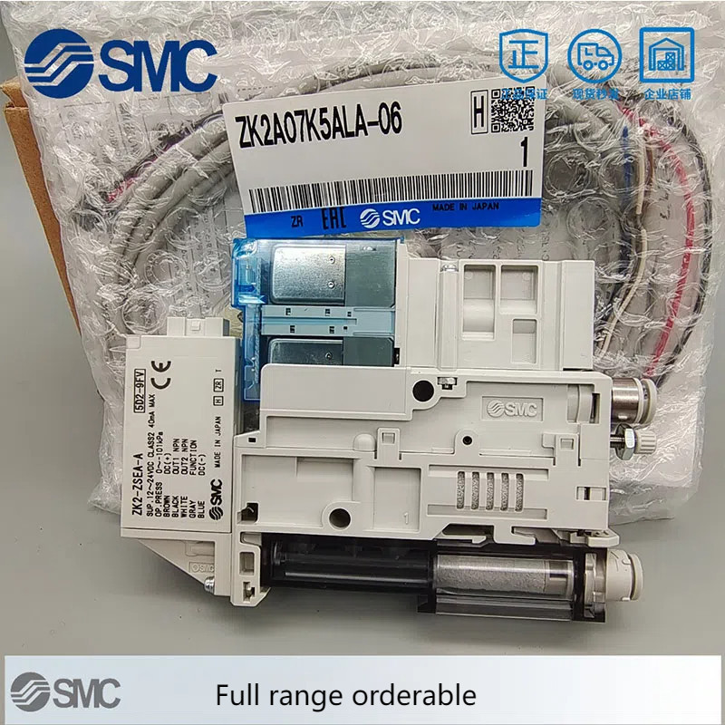 SMC เครื่องกําเนิดสูญญากาศ ZK2A07K5AL/ZK2A10K5ALA-06-ZYA/ZK2A12K5AL-08(ต้นฉบับใหม่)