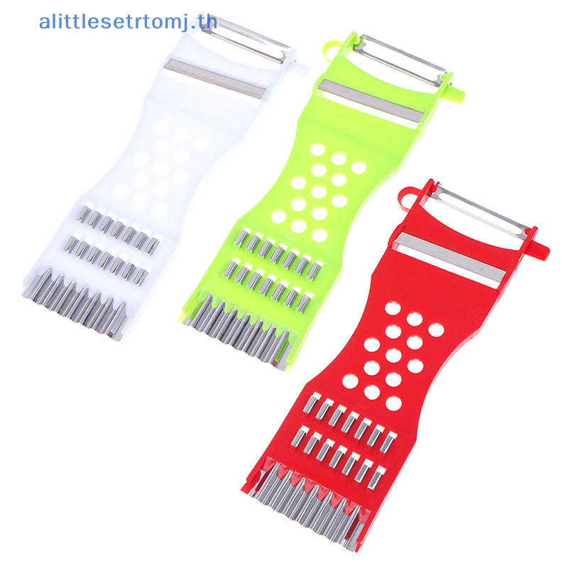 Alittlese Kitchen Gadgets ผักผลไม้ Peeler Julinne เครื่องตัดเครื่องมือ TH - รูปที่ 2