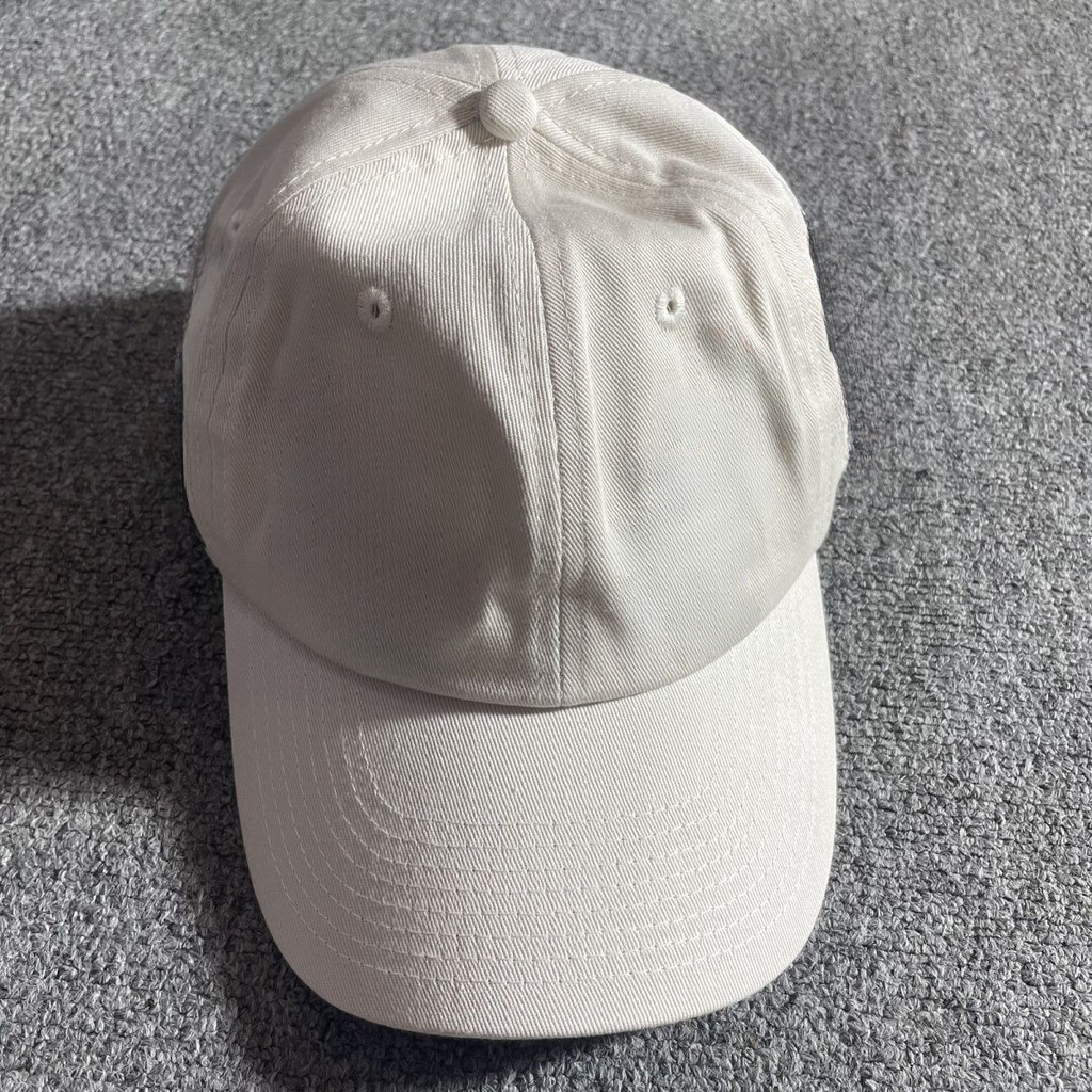 หมวกเบสบอล BROIDERED BEIGE