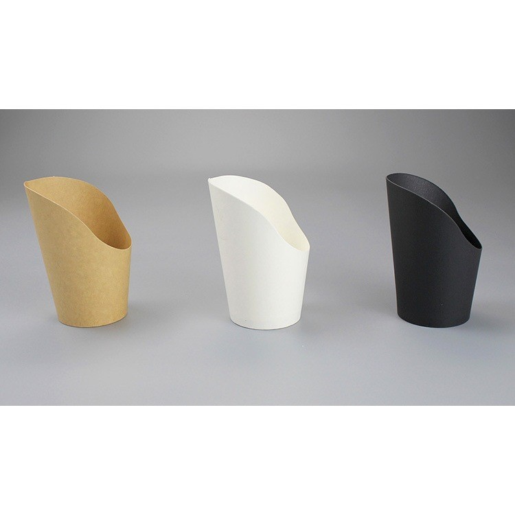 (ขายส่ง ยกลัง 1000ใบ) ถ้วยกระดาษวาฟเฟิลฮ่องกง กระกระดาษปากเฉียง สำหรับเพิ่มมูลค่าอาหาร จัดแต่งอาหาร ใส่อาหารอื่นๆ - รูปที่ 6