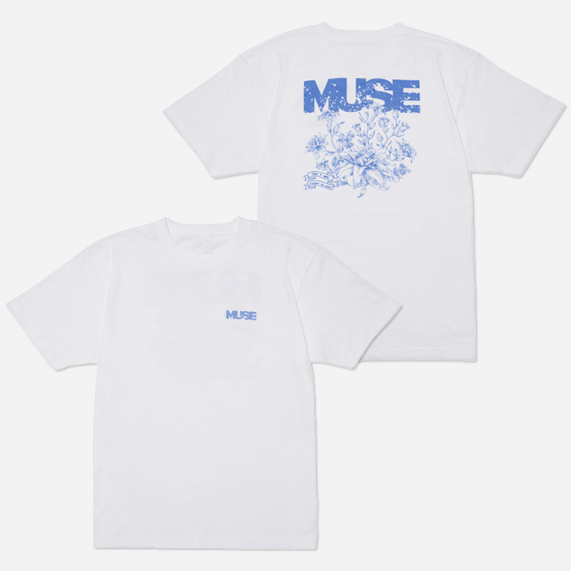 ใหม่  เสื้อยืด Kpop BANGTAN JIMIN MIUSE Merch ผ้าฝ้าย  เกาหลีแฟชั่นหลวมพิมพ์เสื้อแขนสั้นฤดูร้อนนักเร