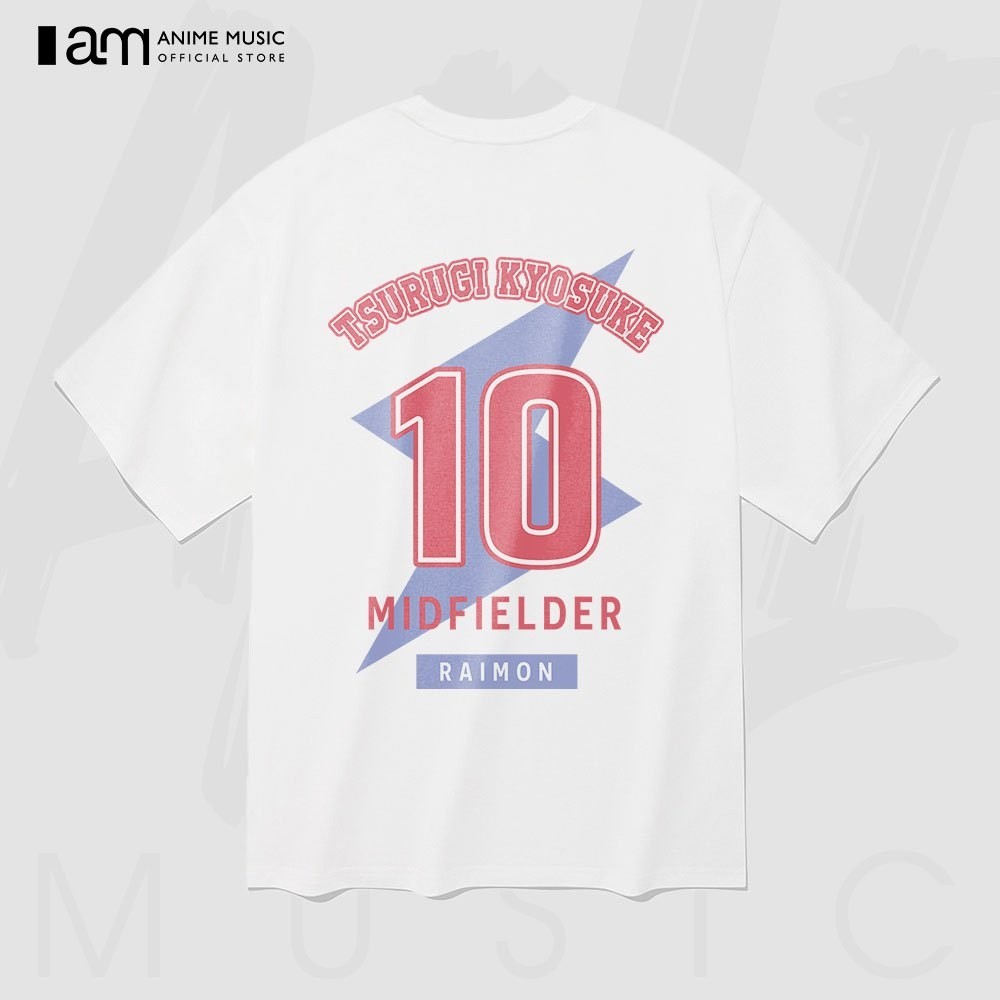 ใหม่ Inazuma Eleven GO Tsurugi เสื้อยืดแขนสั้นผ้าฝ้าย 100% ขนาดใหญ่